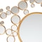 Baxton Studio Castiel Modern Glam and Luxe Antique Goldleaf Metal Bubble Accent Wall Mirror 229-12933-ZORO - alternate 3